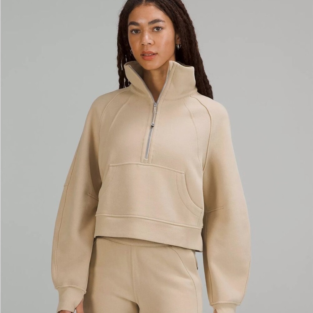 LULULEMON Scuba Oversized Funnel Neck Half-Zip XS/SM